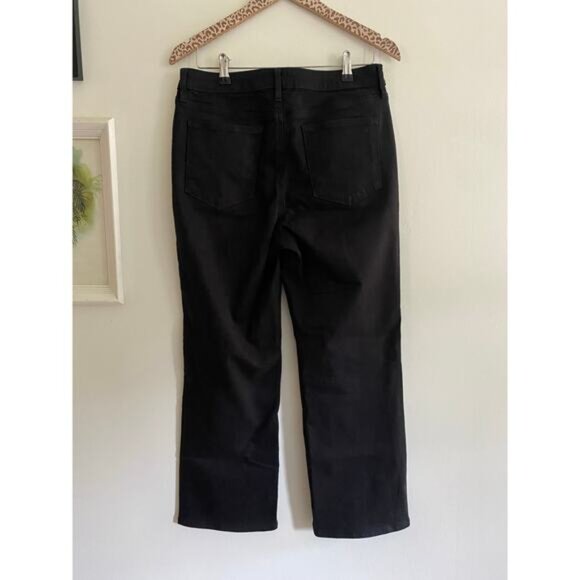 ATHLETA Black Flex Kick Flare Jeans Size 10 - Picture 6 of 12